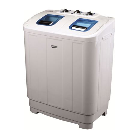 Masina de spalat rufe semiautomata Albatros WMS 5.5, Spalare 5.5 kg, Stoarcere 4.5 kg, Alb